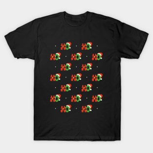 Ho ho ho! Santa's favorite ho! - Most likely to miss Christmas while gaming - Happy Christmas and a happy new year! - Available in stickers, clothing, etc T-Shirt